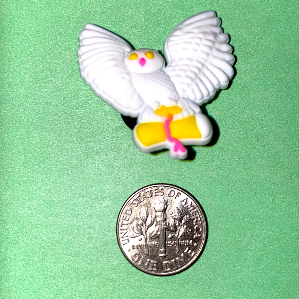 (10 for $15) Hedwig (Owl) Harry Potter Movie Crocs Shoe Charms